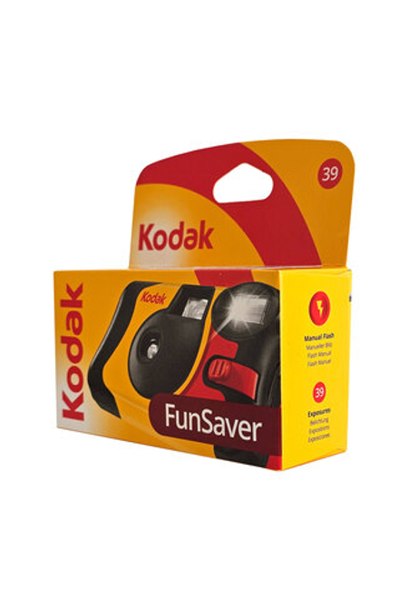 Фотоаппарат Kodak FunSaver Single Use Camera 800/39 одноразовый с пленкой