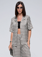 Костюм с рубашкой летний шелковый "ART SILK", 713.9061.06.08, цвет мокко диск