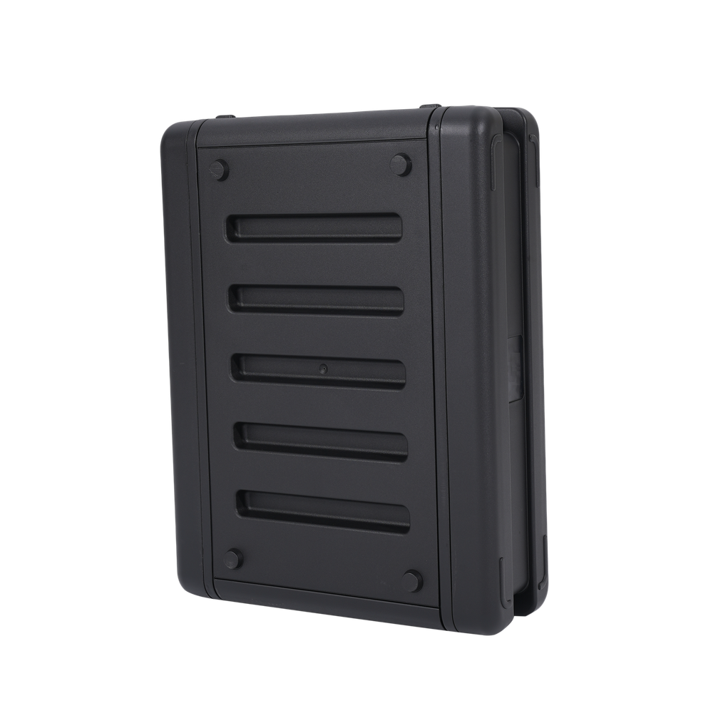 Ударопрочный пластиковый Рэковый кейс 2 юнита KZCASE@RACK2U30