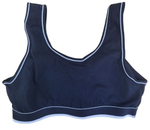 Спортивный топ Sports Bra из хлопка (Размер: XL) (Цвет: серый)
