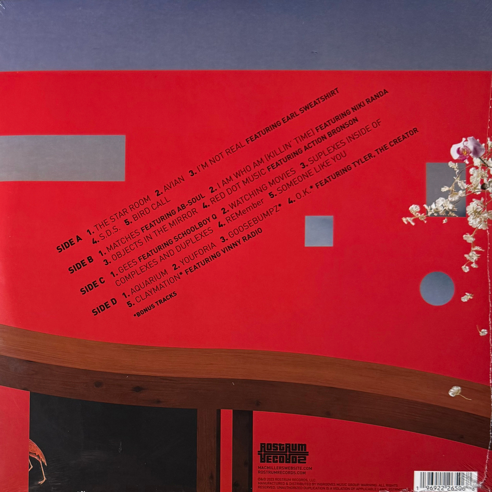 Виниловая пластинка Mac Miller ‎– Watching Movies With The Sound Off 2LP Brown