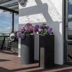 Кашпо CONE NERO D24 H26