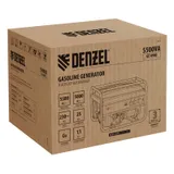 Генератор бензиновый GE 6900, 5.5 кВт, 220 В/50 Гц, 25 л, ручной старт Denzel — фото 5