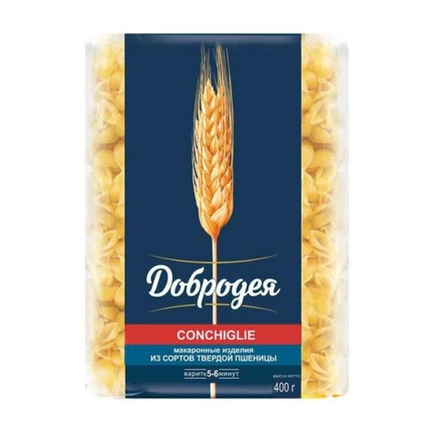 ДОБРОДЕЯ Ракушки 400гр 1/20 (арт.265)