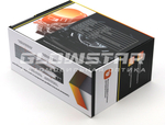 Билед модули Aozoom X9 (прямоугольные) 3.0 дюйма, 2 чипа, 6000K, 12V 52/57W, 4300/4600Lm (комплект, 2шт)