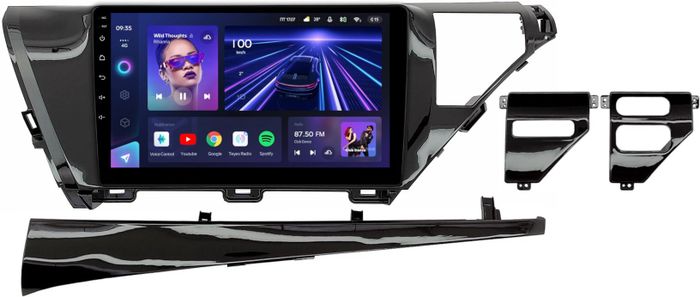 Магнитола для Toyota Camry 70 2017-2021 (без JBL) - Teyes CC3L монитор 10" IPS на Android 10, CarPlay, 4G SIM-слот