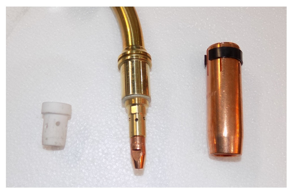 Горелка сварочная с жидкостным охлаждением HUGONG MIG/MAG HG50-500А-3м. / MIG Torch HG50 water cooled-3m