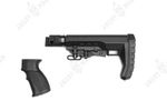 Комплект приклада на АКС-74У/АКСУ на базе приклада Атом, К.Арма / K.Arma