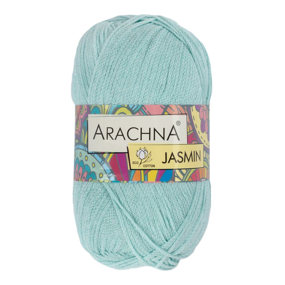 Пряжа Arachna Jasmin / уп.5 мот. по 100 г, 250 м, 126 мятный Пряжа Arachna Jasmin / уп.5 мот. по 100 г, 250 м, 126 мятный