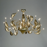люстра Alta Risoluzione, Fornasier Luigi gold
