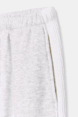 ZARA БРЮКИ-ДЖОГГЕРЫ ИЗ МЯГКОЙ ТКАНИ, СЕРЫЙ МЕЛАНЖ
