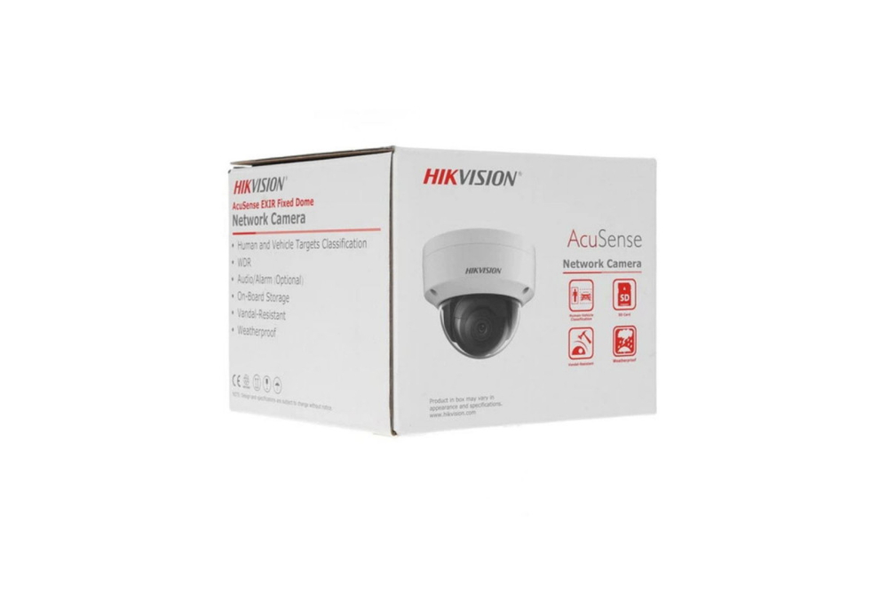 Камера видеонаблюдения IP Hikvision DS-2CD2183G2-IS(4mm), 4 мм, белый