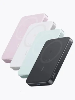 Внешний аккумулятор Anker MagGo Power Bank 10000 mAh A1664 белый УЦЕНКА