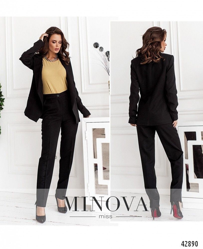 Костюм 2159-черный Minova
