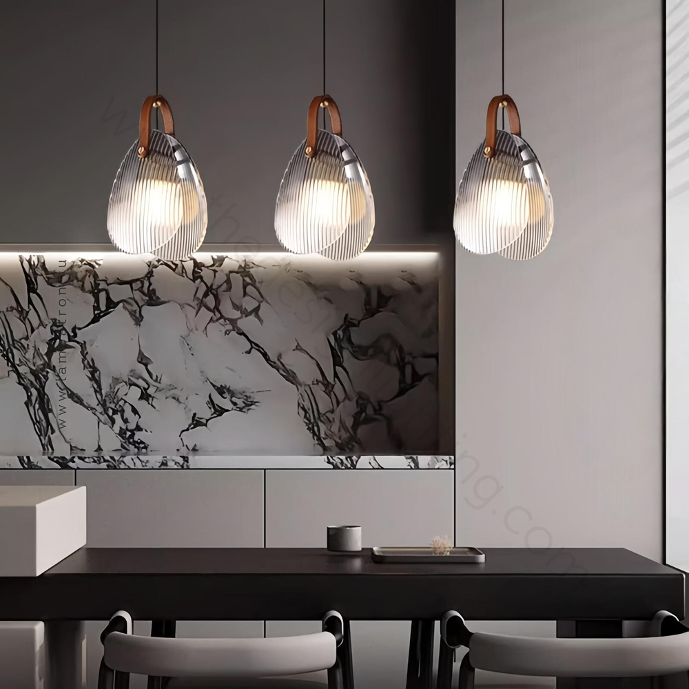 Pendant design lamp Mussel