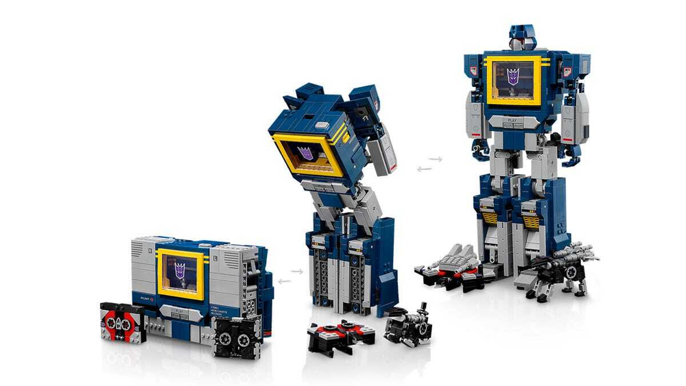 Конструктор LEGO Icons 10358 Transformers: Soundwave
