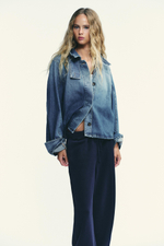 БАЗОВЫЕ ПРЯМЫЕ БРЮКИ ИЗ ФУТЕРА С РЕГУЛИРУЕМЫМИ МАНЖЕТАМИ — ZARA