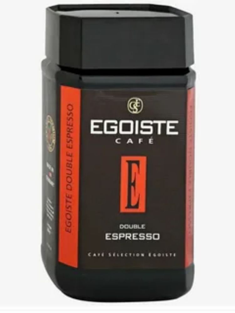Кофе растворимый Egoiste Double Espresso 100 г