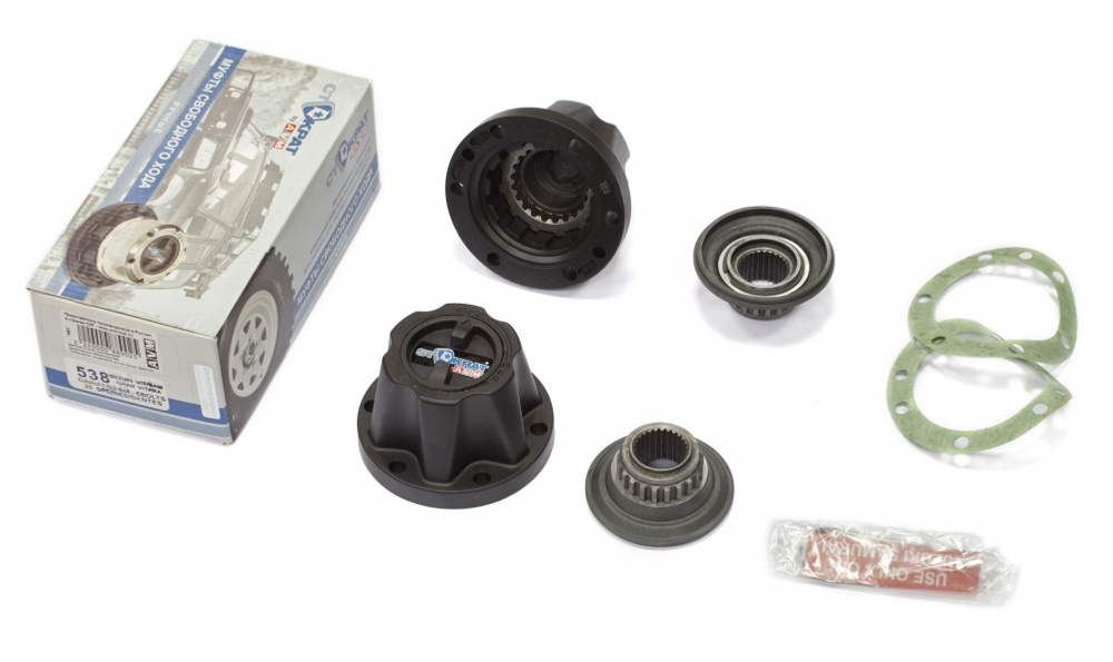 Колесные муфты (хабы) комплект Suzuki SJ 410, SJ 413, Samurai, Jimny, Sierra, Vitara, Grand Vitara, Sidekik, Escudo, X-90 STO AVM-538
