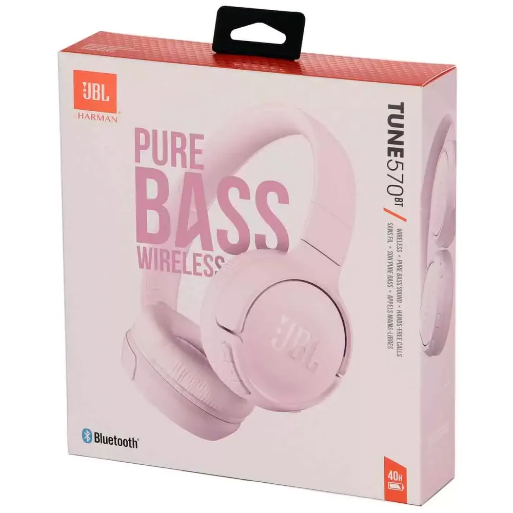 Беспроводные наушники JBL TUNE 570BT Rose - 6
