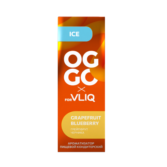 Ароматизатор VLIQ x OGGO Ice (14 мл / 30 мл) Грейпфрут Черника