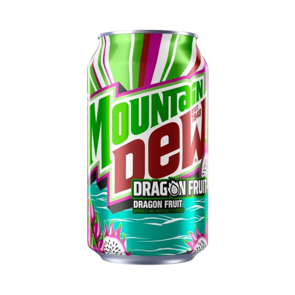 Напиток Mountain Dew Dragon Fruit 355мл