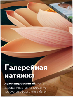 Картина Полевой букет природы модульная 50x70см 3шт.