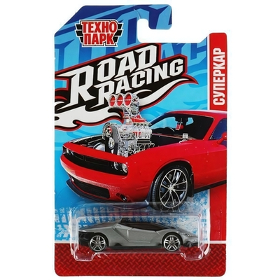 Модель ин. мет. "Road Racing Суперкар" 7,5см. в ассорт. блист. RR-7-29-36-R (Технопарк)