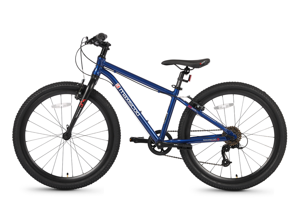 Велосипед 24'' Maxiscoo 3BIKE M Синий (2026)