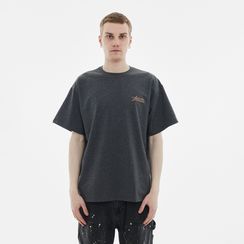 Футболка ANTEATER Phat Tee, серый меланж