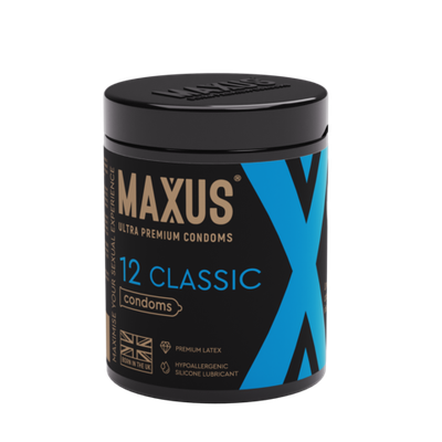 Презервативы MAXUS Classic гладкие №12 5788mx