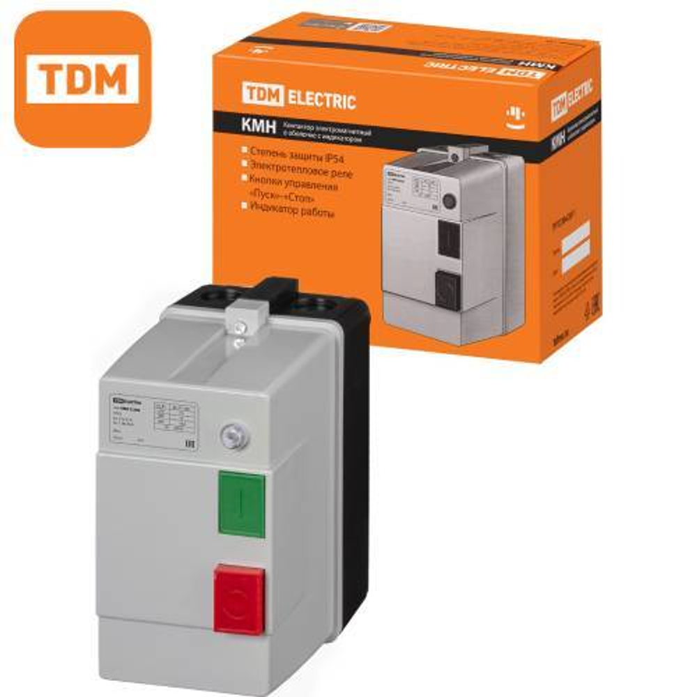 Контактор КМН в корпусе 32А/ IP54 /TDM/0709-0029