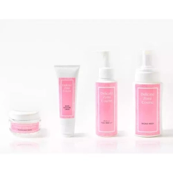 Hanako Отбеливающий крем для деликатных зон Ханако -  Delicate Zone Cosme Black Body Care Cream, 50 г