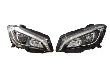 Передние светодиодные фары Мерседес Бенц CLA class 2014-2020 V1 type