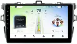 Магнитола для Toyota Corolla 150 2006-2013 (рамка тип 1) - Teyes CC4L монитор 9" IPS, Android 14, Быстрая, Snapdragon 662, CarPlay, 4G SIM-слот