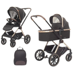Коляска модульная 2в1 Luxmom A2 ,Телескопическая ручка/цвета