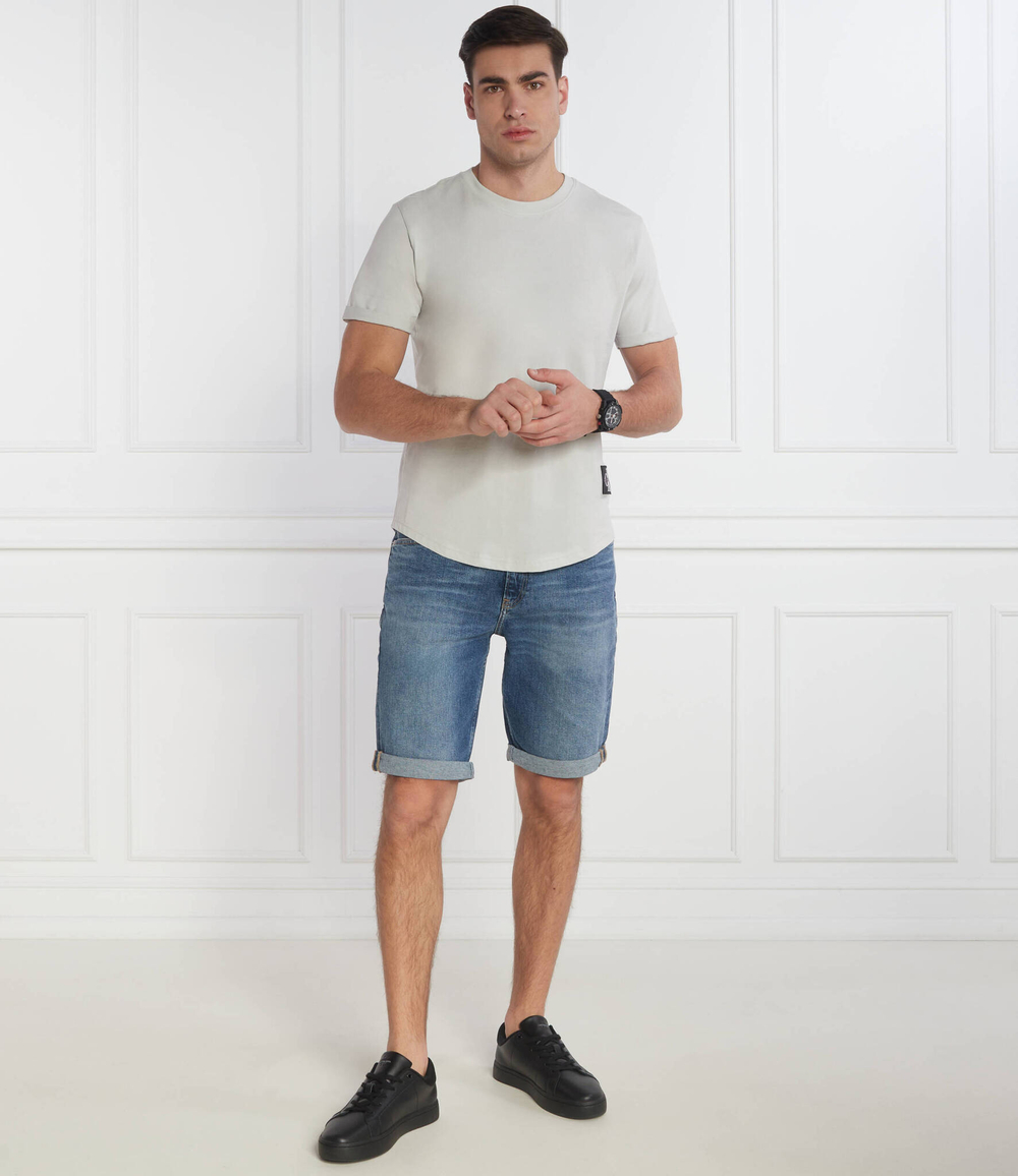 Джинсовые шорты CALVIN KLEIN JEANS - голубой(J30J324874)