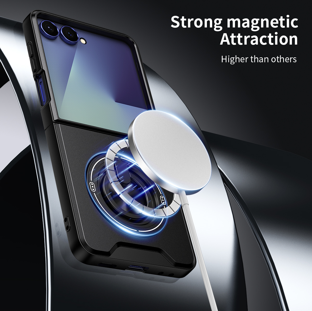Противоударный чехол Эклипс для Samsung Galaxy Z Flip 6 /Самсунг Гэлекси Зэд Флип 6