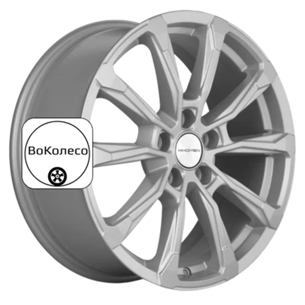 7,5x18/5x114,3 ET50 D67,1 KHW1808 (K5/Santafe) F-Silver Khomen Wheels