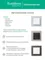 Рамка стеклянная на 2 поста Systeme Electric AtlasDesign Nature Черный глянцевый ATN321002