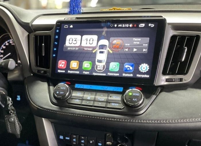 Магнитола для Toyota RAV4 XA40 2012-2019 - Airok RI-1110 Android 12, Быстрая, SIM-слот