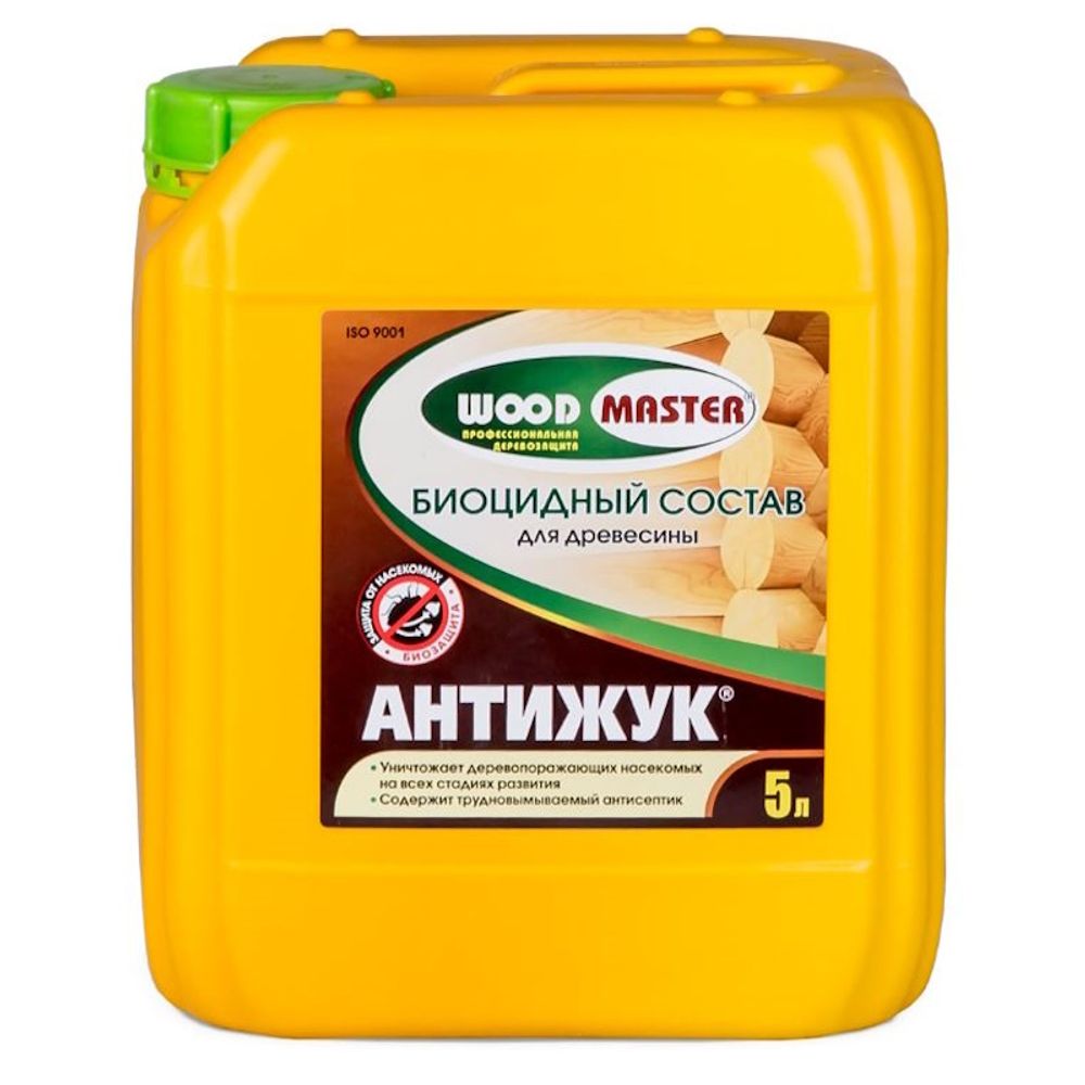Пропитка по дереву WOODMASTER Антижук бесцв. 5л (Рогнеда) !!! НЕМОРОЗОСТОЙКАЯ от 0 С! Пропитка по дереву WOODMASTER Антижук бесцв. 5л (Рогнеда) !!! НЕМОРОЗОСТОЙКАЯ от 0 С!