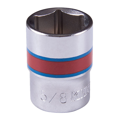 KING TONY (333520S) Головка торцевая стандартная шестигранная 3/8", дюймовая 5/8"