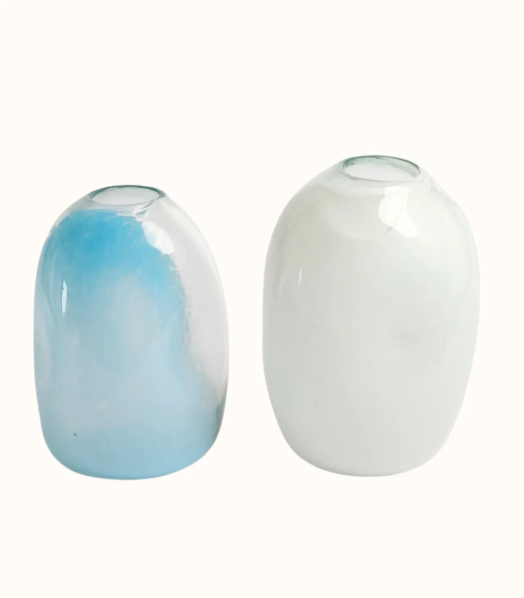 Ваза – TULIP, голубой | Repin glass