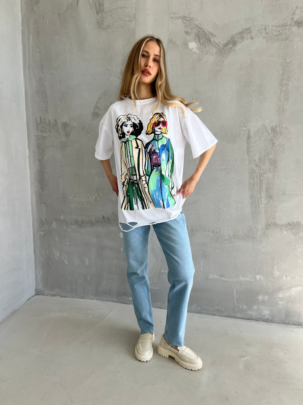 Футболка Oversize