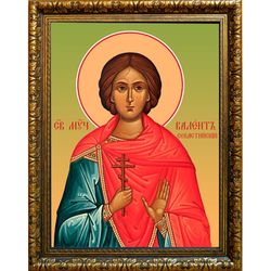 Валент Севастийский мученик. Икона на холсте.