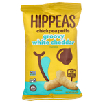 Hippeas, колечки из нута, белый чеддер, 113 г (4 унции)