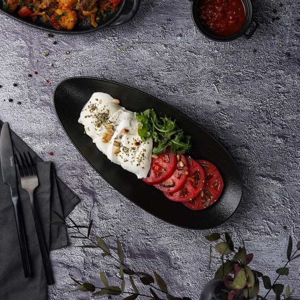 Блюдо овальное 30*14 см Smooth Black Raw Stellar P.L. Proff Cuisine [1]