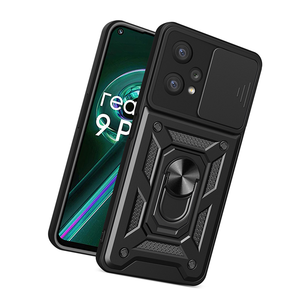 Чехол с кольцом Bumper Case для Realme 9 Pro