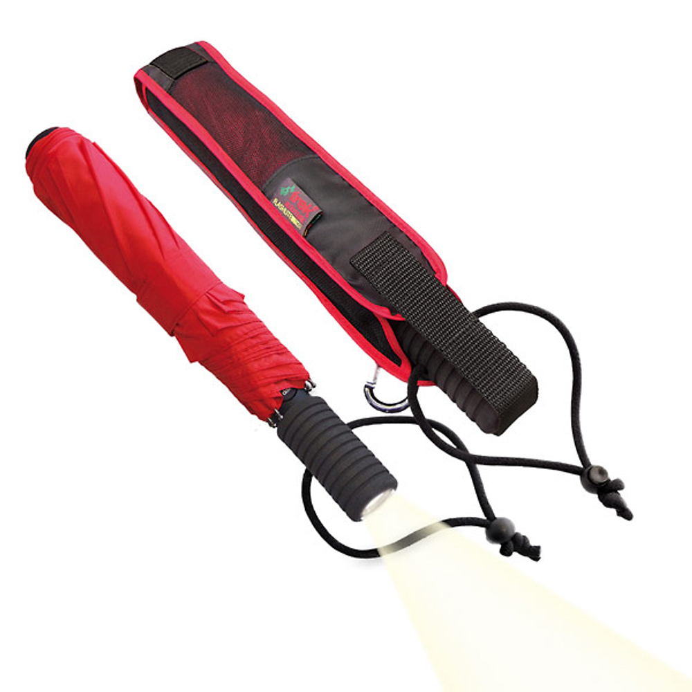 Зонт с фонариком Euroschirm Light Trek Flashlite Red